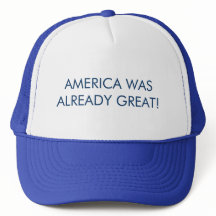 Amerika war bereits groß!