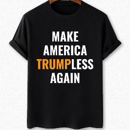 Amerika wieder als Trump-Gegner betreiben T-Shirt
