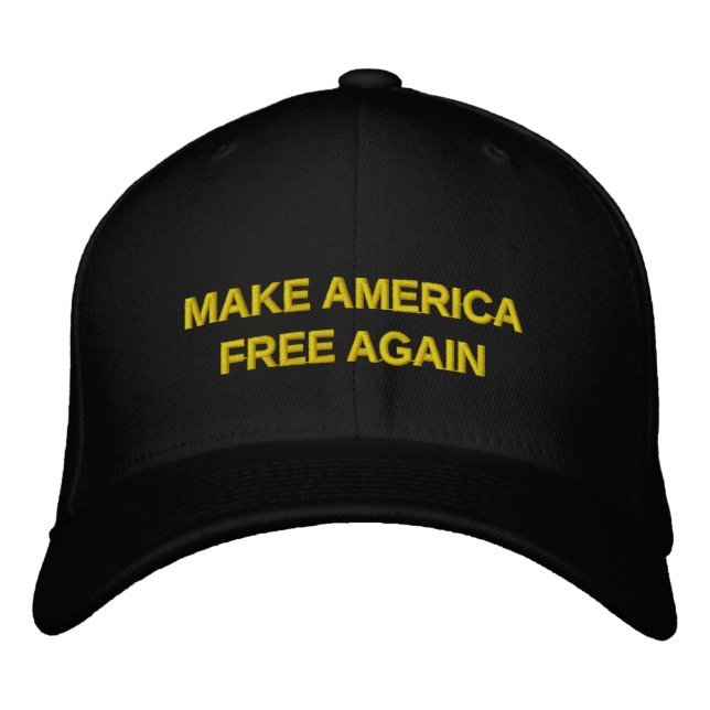 Amerika wieder FREI machen Bestickte Baseballkappe (Vorderseite)
