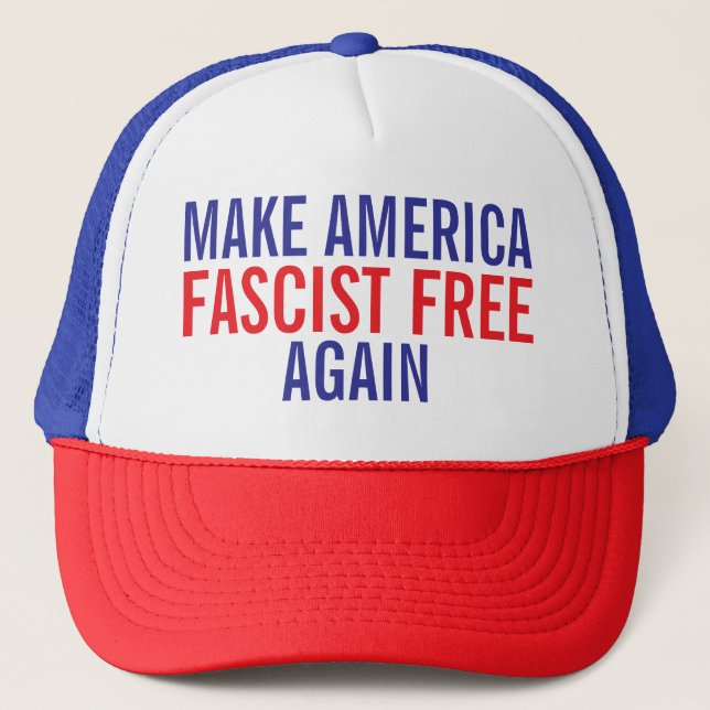 AMERIKA WIEDER FREI ZU MACHEN, TRUCKERKAPPE (Vorderseite)
