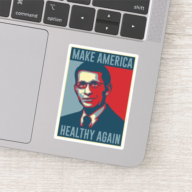 Amerika wieder gesund zu machen, dr Fauci Aufkleber (Detail)