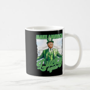 Amerika wieder glücklich machen Trump St. Patrick' Kaffeetasse