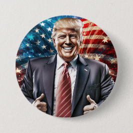 Amerika wieder groß machen - Präsident Trump Button