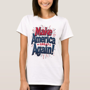 Amerika wieder groß machen - Slogan-Trumpf kassier T-Shirt