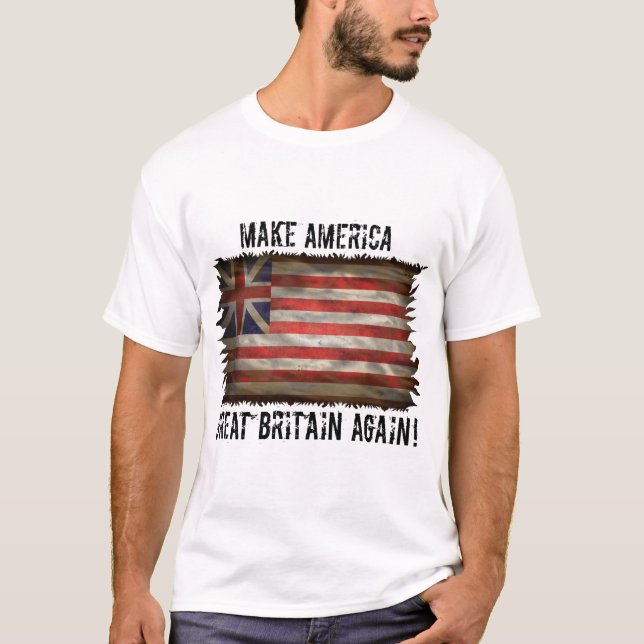 Amerika wieder großartig bricht T-Shirt (Vorderseite)