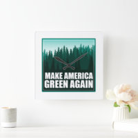 Amerika wieder grün machen