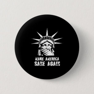 Amerika wieder in Schwung bringen - Protest gegen Button