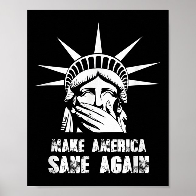 Amerika wieder in Schwung bringen - Protest gegen  Poster (Vorne)