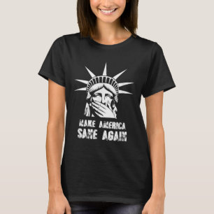Amerika wieder in Schwung bringen - Protest gegen T-Shirt
