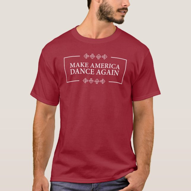 Amerika wieder tanzen lassen T-Shirt (Vorderseite)