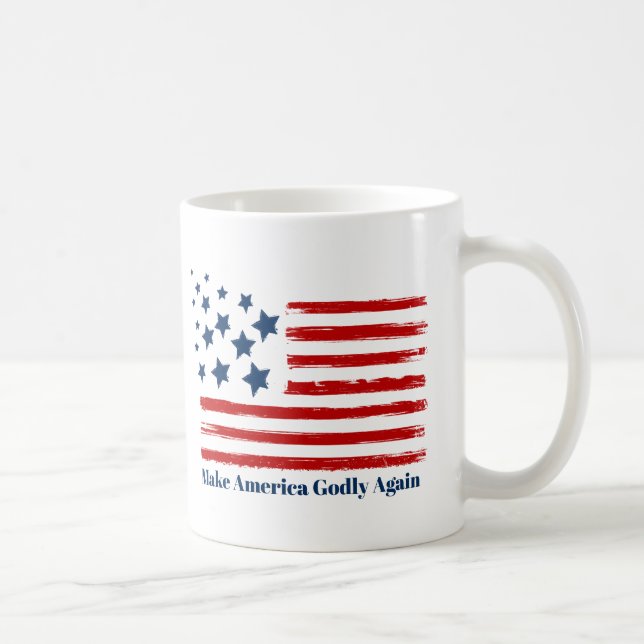 Amerika wieder zum Guten wenden Kaffeetasse (Rechts)