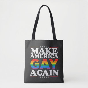Amerika wieder zum Schwulen bringen LGBT-Stolz Tasche