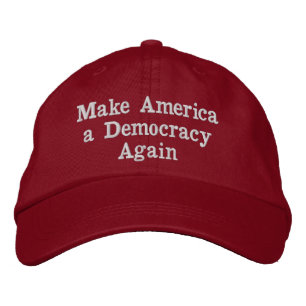 Amerika wieder zur Demokratie machen Red Hat Bestickte Baseballkappe