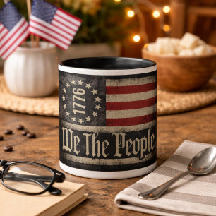 Amerika Wir, das Volk 1776 Tasse