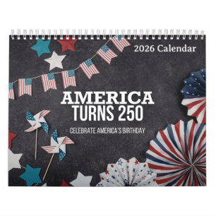 Amerika wird 250 2026 Semiquincentennial-Kalender Kalender