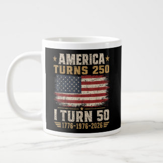 Amerika wird 250 ich werde 50 Jumbo-Tasse