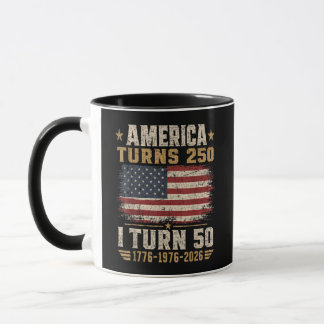 Amerika wird 250, ich werde 50 tasse
