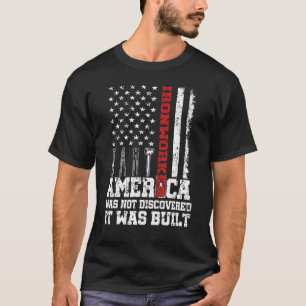Amerika wurde nicht entdeckt, es wurde gebaut Eise T-Shirt