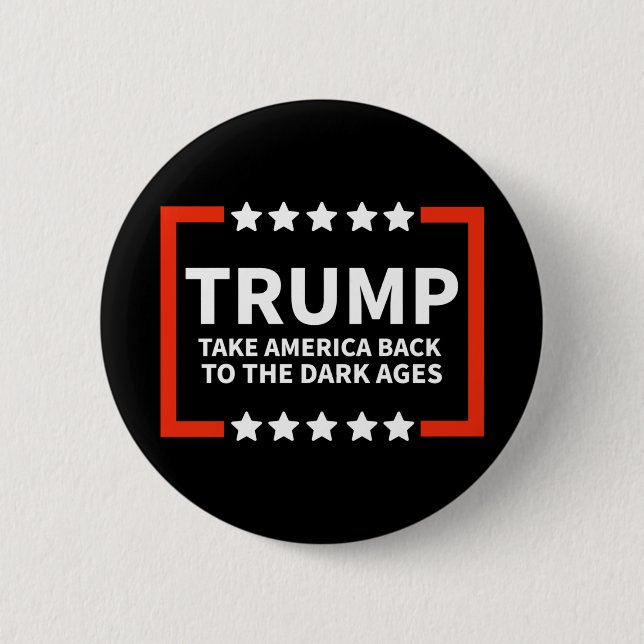 Amerika zurück nach Chiffon Button (Vorderseite)
