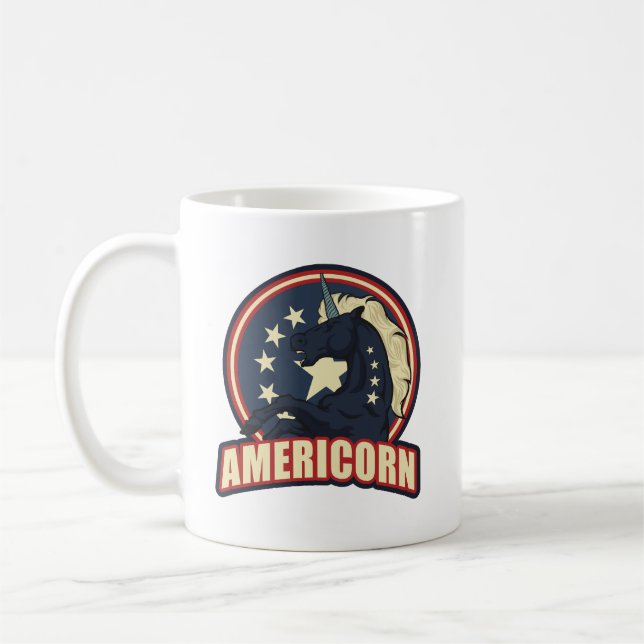 Amerikaner am 4. Juli Kaffeetasse (Links)
