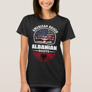 Amerikaner aufgewachsen mit albanischen Roots alba T-Shirt