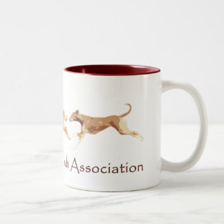 Amerikaner Azawakh Vereinigung Zweifarbige Tasse