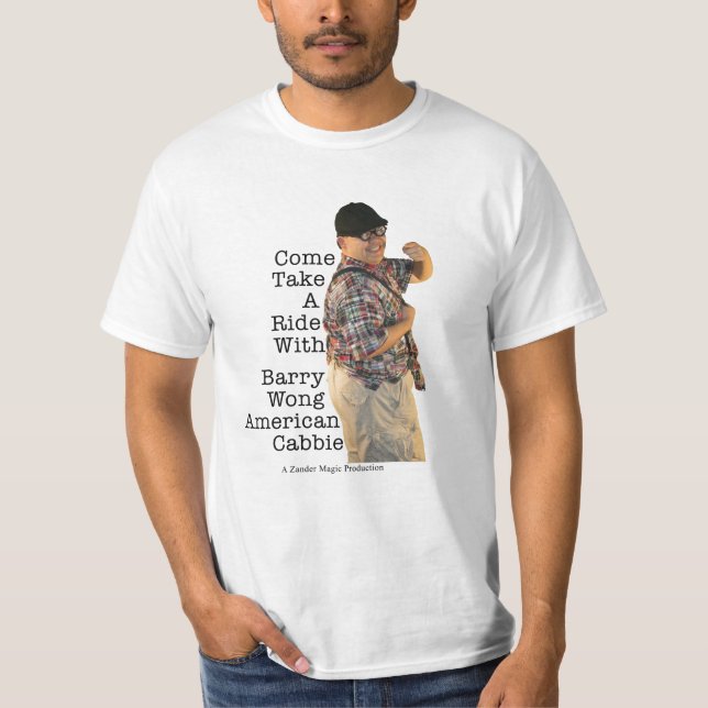 Amerikaner Cabbie Barrys Wong T-Shirt (Vorderseite)