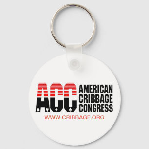 Amerikaner Cribbage Kongress-Schlüsselanhänger Schlüsselanhänger