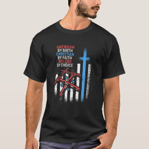 Amerikaner durch Geburt Welder durch Wahl Christli T-Shirt