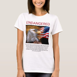 Amerikaner-Eagle-Arten-Taten-Tierrecht T-Shirt