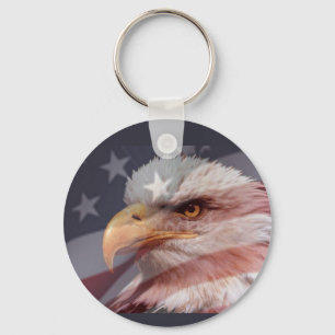 AMERIKANER EAGLE durch SHARON SHARPE Schlüsselanhänger