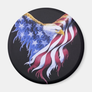 Amerikaner-Eagle-Flagge Magnet