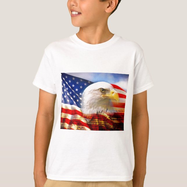 AMERIKANER EAGLE T-Shirt (Vorderseite)