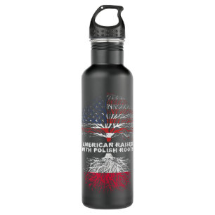 Amerikaner erhoben mit polnischen Wurzeln Polen Edelstahlflasche