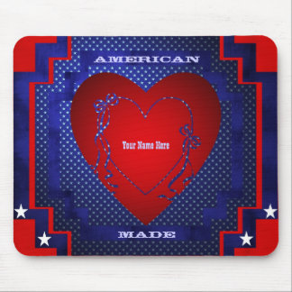 Amerikaner gemacht mousepad