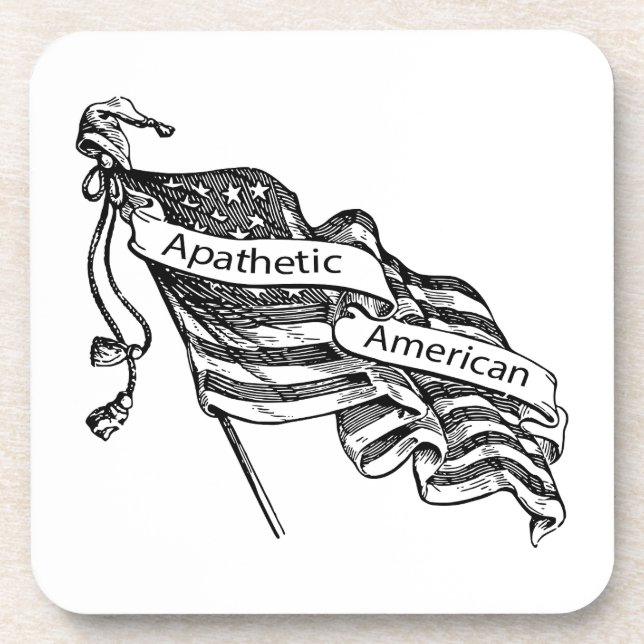 Amerikaner Getränkeuntersetzer (Vorderseite)