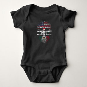 Amerikaner gewachsen mit mexikanischen Wurzeln Baby Strampler