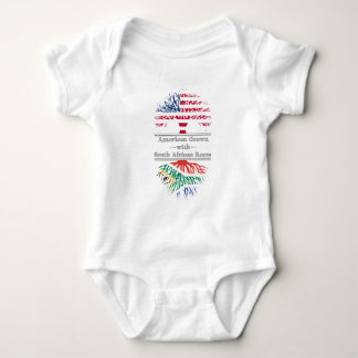 Amerikaner gewachsen mit südafrikanischen Wurzeln Baby Strampler