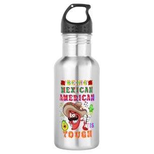 Amerikaner in Mexiko zu sein ist hart Edelstahlflasche