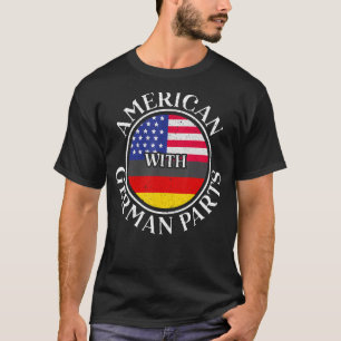 Amerikaner mit deutschem Teil USA Deutschland Von T-Shirt