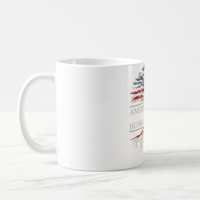 Amerikaner mit ungarischer Wurzel Kaffeetasse (Links)
