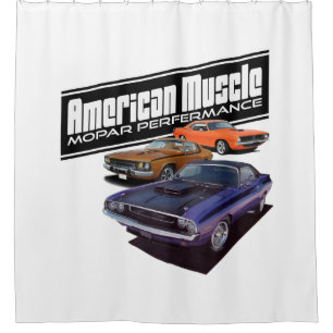 Amerikaner Mopar Muskel Duschvorhang