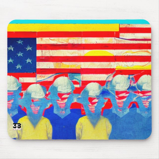Amerikaner Mousepad (Vorne)