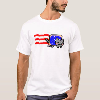 Amerikaner Nyan Cat® Shirt~! T-Shirt
