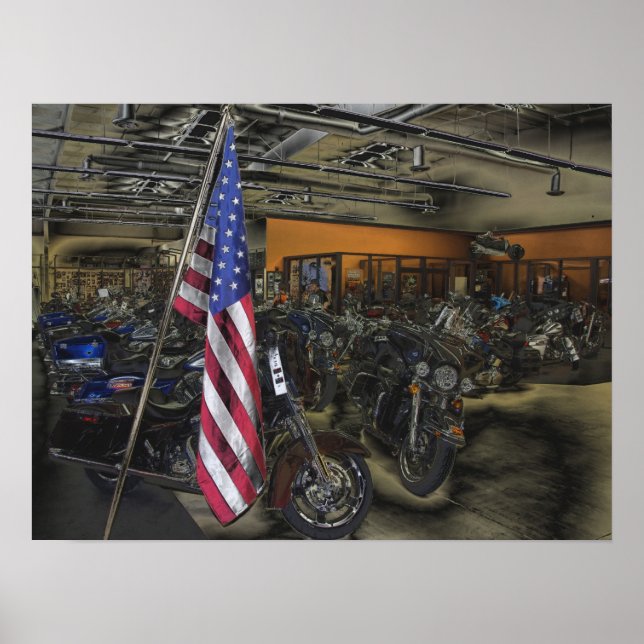 Amerikaner Poster (Vorne)