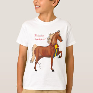 Amerikaner Saddlebred Meister scherzt Wecker-T - T-Shirt