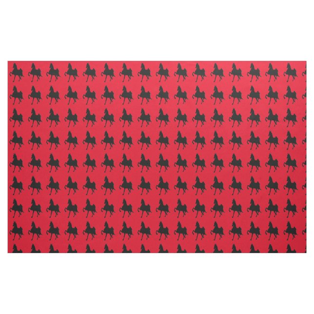 Amerikaner Saddlebred Pferd Stoff (Fat Quarter (45,7 x 55,9 cm))