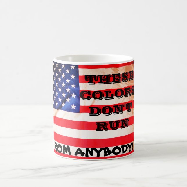 AMERIKANER SIND GEBRAVE KAFFEETASSE (Mittel)