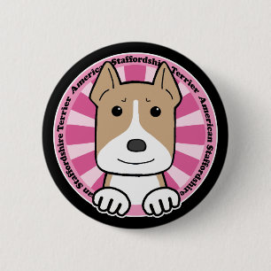 Amerikaner Stafforshire Terrier Button
