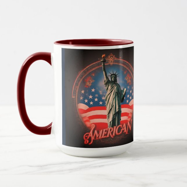 Amerikaner. Tasse (Links)